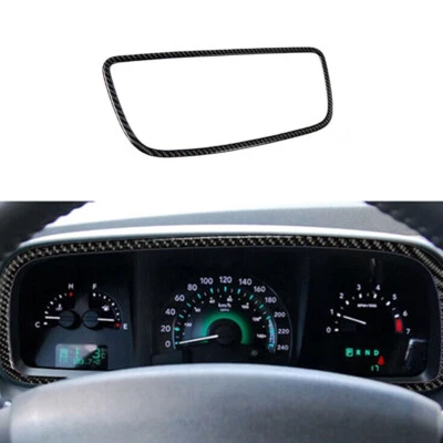 Cubierta de cuadro de tablero interior de fibra de carbono para Dodge Journey 2009-2010 SXT Foto 1 de 4