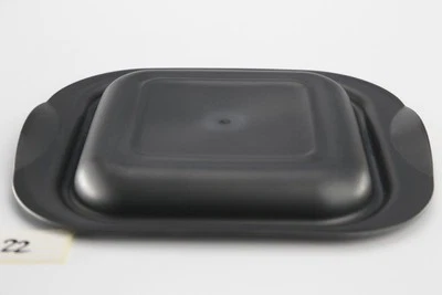 Tupperware Ersatzteil Nr. 3658 UltraPlus H15 Gardeckel Quadratisch SCHWARZ - Bild 1 von 4