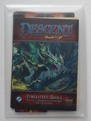Rare/OOP - DESCENT Second 2nd Ed - "FORGOTTEN SOULS" - Koop Erweiterung von FFG - Bild 1 von 3