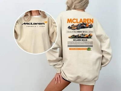 McLaren F1 Team Sweatshirt Formula 1 Race Hoodie Enthusiast Gift - Image 1 of 4