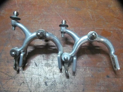 Vintage Campagnolo Super Record-Nuovo Record Brakes Used - Immagine 1 di 4