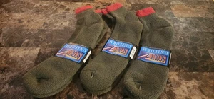 Boy Scout Vintage Uniform Ankle Socks Classic Retro Size XL (3 Pair) New - Picture 1 of 4