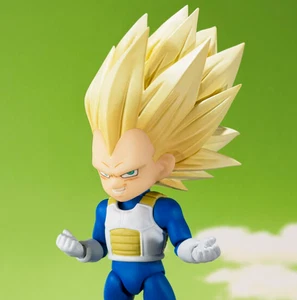 S.H.Figuarts Super Saiyan 3 Vegeta mini Dragon Ball DAIMA Bandai SHF SH PRE - Imagen 1 de 12
