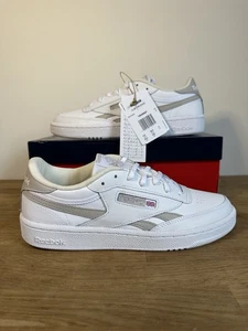 Zapatos de tenis Reebok Club C Revenge para mujer Reino Unido 4 blancos/piedra lunar/tiza vintage - Imagen 1 de 7