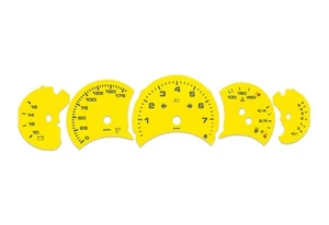For Porsche Carrera 911, 996 Yellow MPH - Speedometer dials from MPH Gauges - Picture 1 of 7
