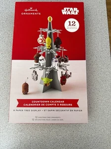 New Hallmark Star Wars 12 Day Countdown Calendar Advent Christmas Ornament - Picture 1 of 3