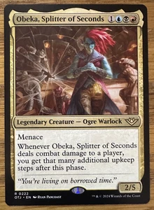 MTG Outlaws of Thunder Junction, Obeka, Splitter of Seconds - Picture 1 of 1
