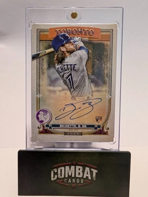 2020 Topps Gypsy Queen - Gypsy Queen Autographs Bo Bichette #GQA-BBI Blue /99... - Image 1 of 4