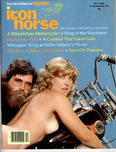 Iron Horse Biker Magazine Vol 1 Number 6 Dec 1979 Vintage bikes ads articles - Picture 1 of 3