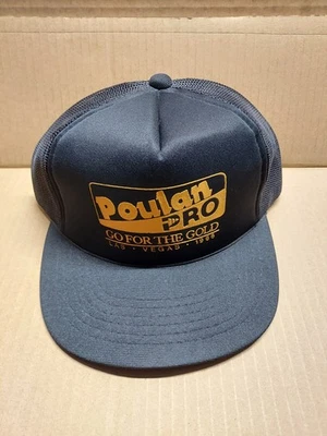Vintage Poulan Pro Power Equipment Las Vegas 1988 SnapBack Cap Trucker Hat - Image 1 of 4