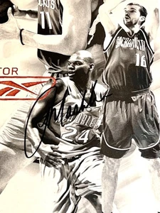 Jamal Mashburn Auto signed Kentucky Wildcats Basketball magazine Photo Autograph - Picture 1 of 3