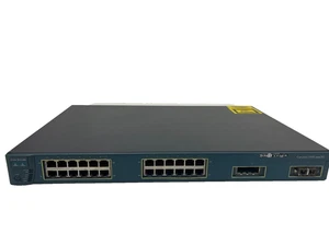 Cisco Catalyst 24 Port Network Ethernet Switch 10/100 1U WS-C3524-XL-EN - Picture 1 of 6