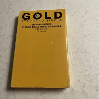 Rick Astley Cassette Standard Single Together Forever It Would Take A Strong Man - Image 1 of 4