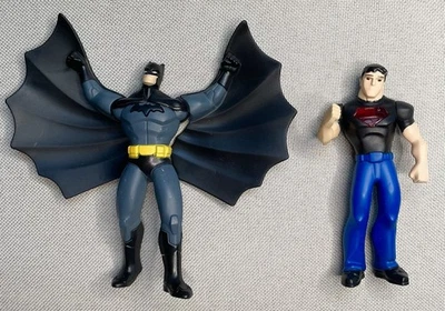 2011 DC COMICS YOUNG JUSTICE BATMAN SUPERBOY ACTION FIGURES - Image 1 of 3