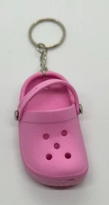 Brand New MINI SHOES SANDALS KEYCHAIN UNISEX KEY NOVELTY/GIFT Pink - Picture 1 of 3
