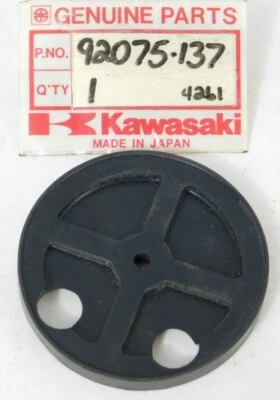 NOS Genuine Kawasaki Reflector Rubber Damper 71-73 F6 71-75 F7 72-75 F9 OEM NEW - Image 1 of 3