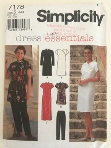 SIMPLICITY 7178 MISSES KLEID, TOP & HOSE MUSTER GR. 4,6,8 - UNGESCHNITTEN - Bild 1 von 2