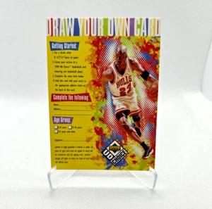 Michael Jordan - 1998-99 UD Choice Draw Your Own Trading Card #NNO - Picture 1 of 2
