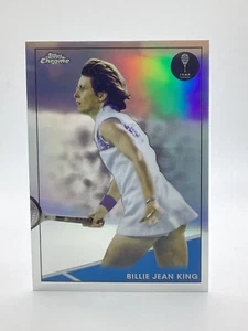 TOPPS TENIS CROMO 2021 REFRACTOR BILLIE JEAN KING - Imagen 1 de 2