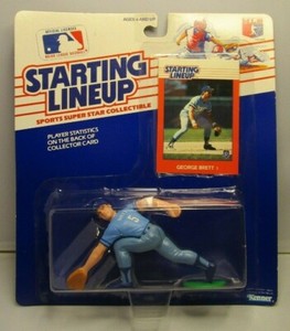 1988  GEORGE BRETT - Starting Lineup - SLU - Sports Figure - KANSAS CITY ROYALS