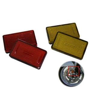 2pcs Front Fork Leg Reflector Cover Fit For BMW K1200RS K1200GT R1200RT R1200R - Imagen 1 de 13