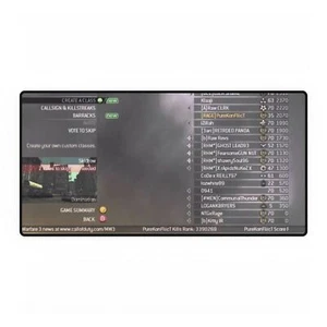 Gaming Desk Mats, Call of Duty Modern Warfare 2, Gamer Gift, Gaming Mouse Pad, - Afbeelding 1 van 13