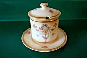Crown Devon England "ERIN" 3PC SUGAR BOWL Stroke on Kent - Picture 1 of 10