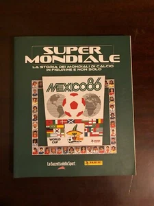ALBUM FIGURINE PANINI SUPER MONDIALE WC MEXICO 86 - Foto 1 di 2