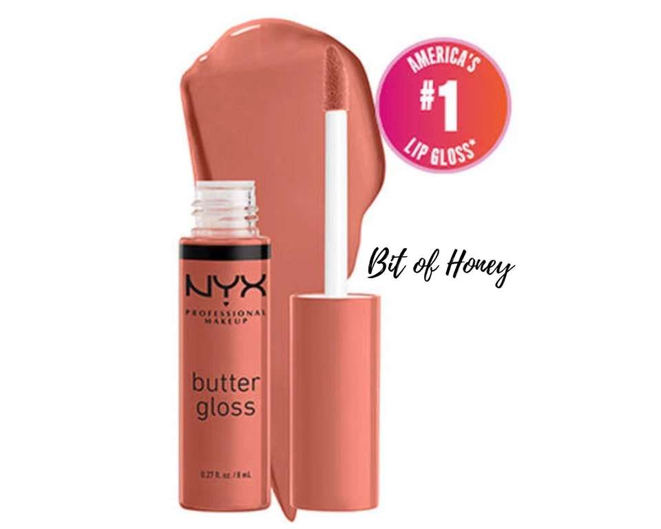 NYX Professional Makeup Butter Lip Gloss Blg35 Bit of Honey