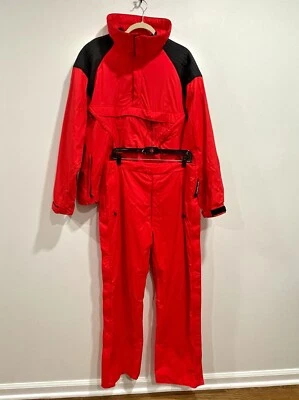 Traje de esquí Helly Hansen para hombre rojo de una pieza Helly-Tech (pantalones medianos/top grande) de colección Foto 1 de 4