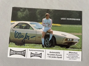 UDO HORSMANN FC Bayern München signed Werbe-Autogrammkarte 10x15 autograph - Picture 1 of 1