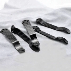 Carbonfaser Tasche Zurück Clip für Spyderco Paramilitary 2 Para 3 Manix 2 XL - Bild 1 von 7