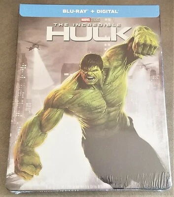 THE INCREDIBLE HULK (2008) Blu-Ray FYE USA Exclusive Limited Edition STEELBOOK - Image 1 of 4