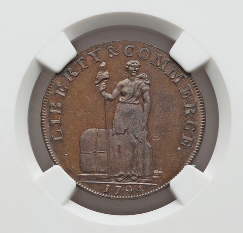 1794 New York 1C, Talbot Allum & Lee, NGC PF64BN Cover
