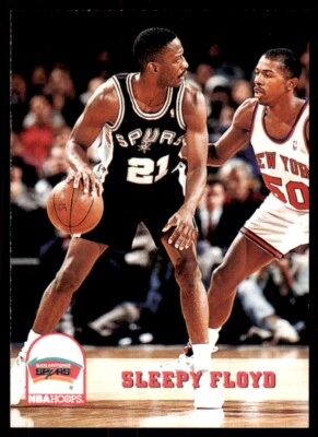 1993-94 NBA Hoops Sleepy Floyd Basketball cards #404 - Image 1 of 2