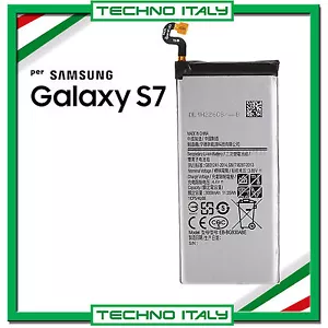 BATTERIA NUOVA PER SAMSUNG GALAXY S7 3000mAh G930F CAPACITA ORIGINALE-ZERO CICLI - Foto 1 di 4