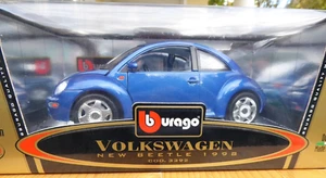 Bburago 3392 Burago VW New Beetle De 1998 Gold Collection 1/18 Neuwertig, OVP - Imagen 1 de 5