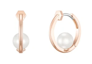 J.Estina Basic Perlina Earrings JJP1EI3BF209SR000 Silver 925 Rose Gold Plated - Picture 1 of 6