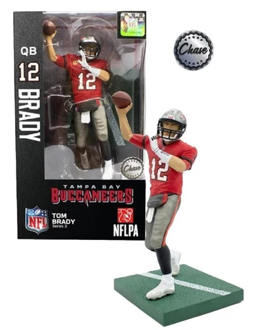 Tom Brady (Tampa Bay Buccaneers) CHASE  NFL 6" Figure Series 3 Cover