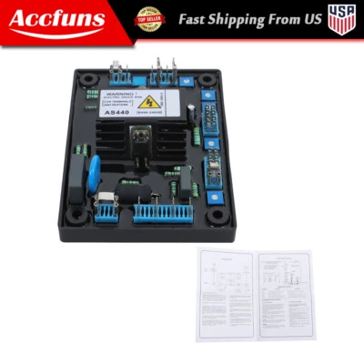 AVR AS440 Automatic Voltage Regulator For Stamford Generator Genset New - Image 1 of 4