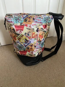 RARE Disney Resort Shanghai Large Backpack Rucksack Scrapbook Pictures Design - Picture 1 of 11