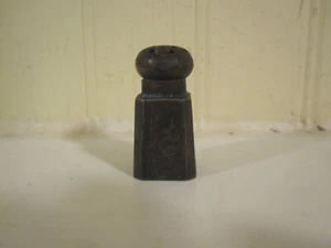 shaker sale pepe quadrato vintage argento sterling 850 piccolo 1 con disegno Giappone - Foto 1 di 6