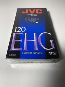 JVC Extra High Grade 120 EHG 6 Std. Neu / Versiegelt Leere VHS Kassettenmedien - Bild 1 von 3