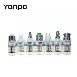 Dimmable 7W E27 E12 E26 E14 G9 GU10 B22 LED Corn Light Bulb 5730 SMD Lamp CA181 - Picture 1 of 25