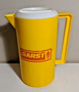 Vintage Garst Seed Corn Advertising 80oz Lemonade Juice Pitcher Jug - Picture 1 of 6