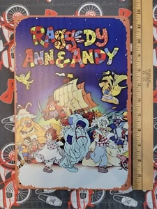 Raggedy Ann And Andy Tin Sign Raggedy Ann & Andy   - Picture 1 of 3