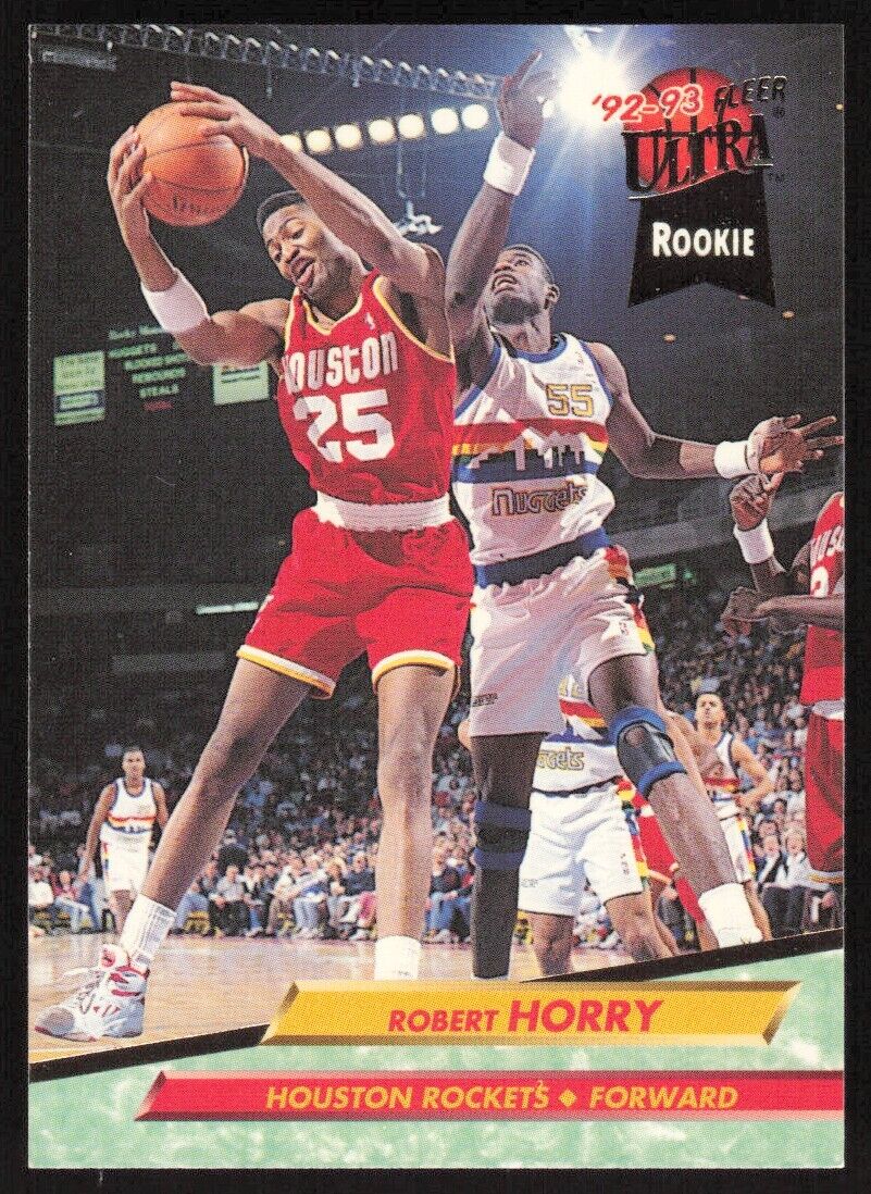 1992-93 Fleer Ultra Rookie Robert Horry RC #271 Houston Rockets