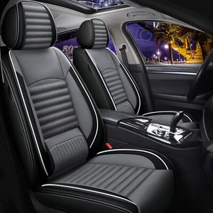 PU Leather Car Seat Covers Front&Rear Cushion Pad For Jeep Renegade 2015-2023 - Picture 1 of 8