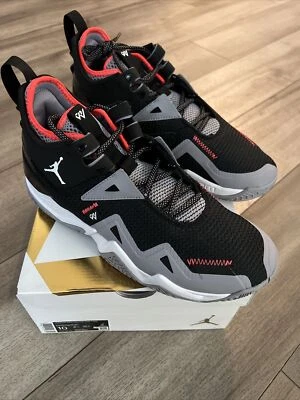 Nike Jordan Westbrook One Take CJ0780 001 Negro/Blanco-Gris Cemento Para hombres Talla 10 Foto 1 de 4