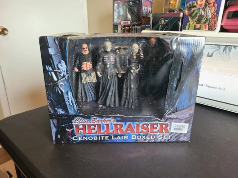 Neca Action Figure Clive Barker's Hellraiser Cenobite Lair Box Exclusive Cover